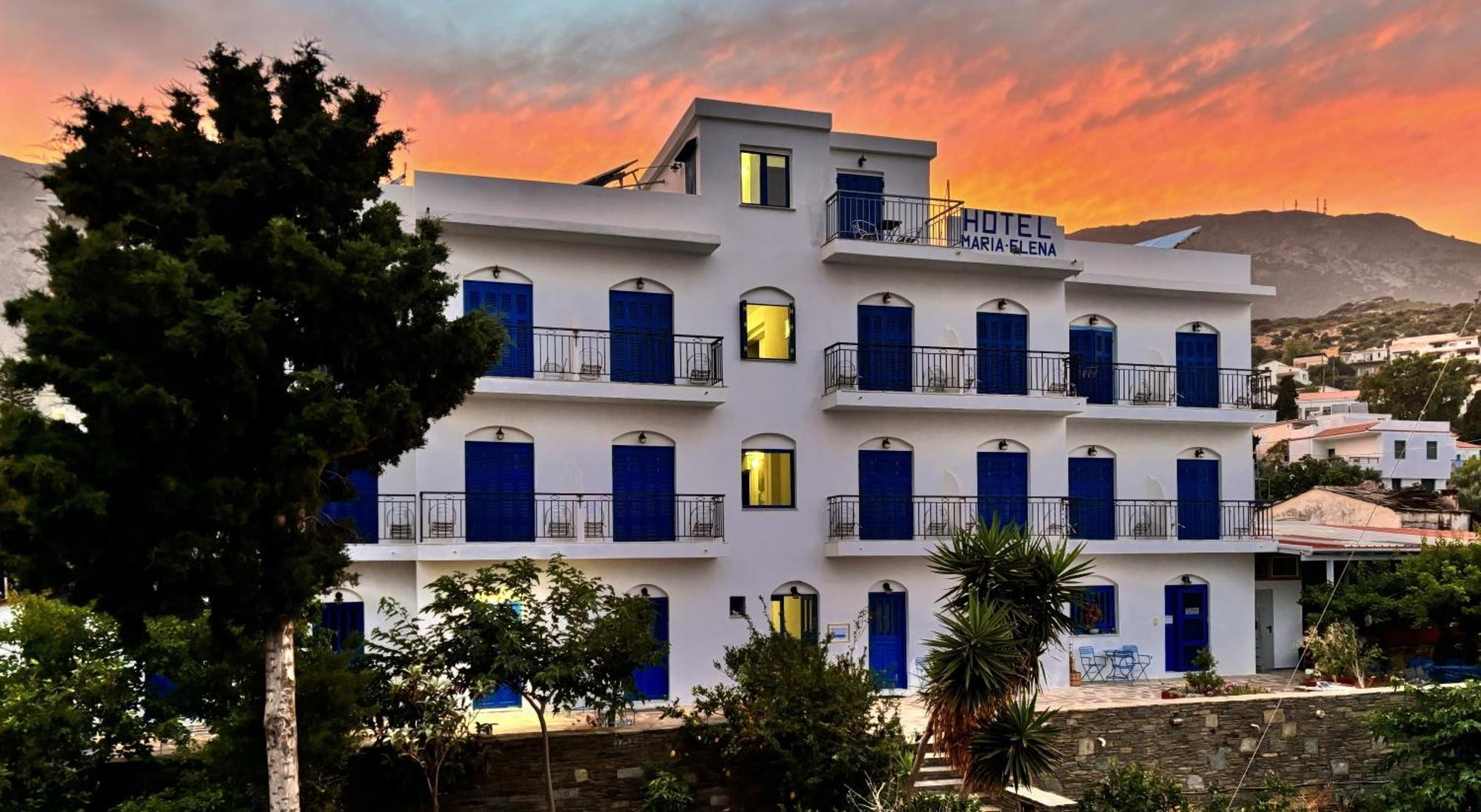 Hotel Maria-Elena Ágios Kírykos Buitenkant foto